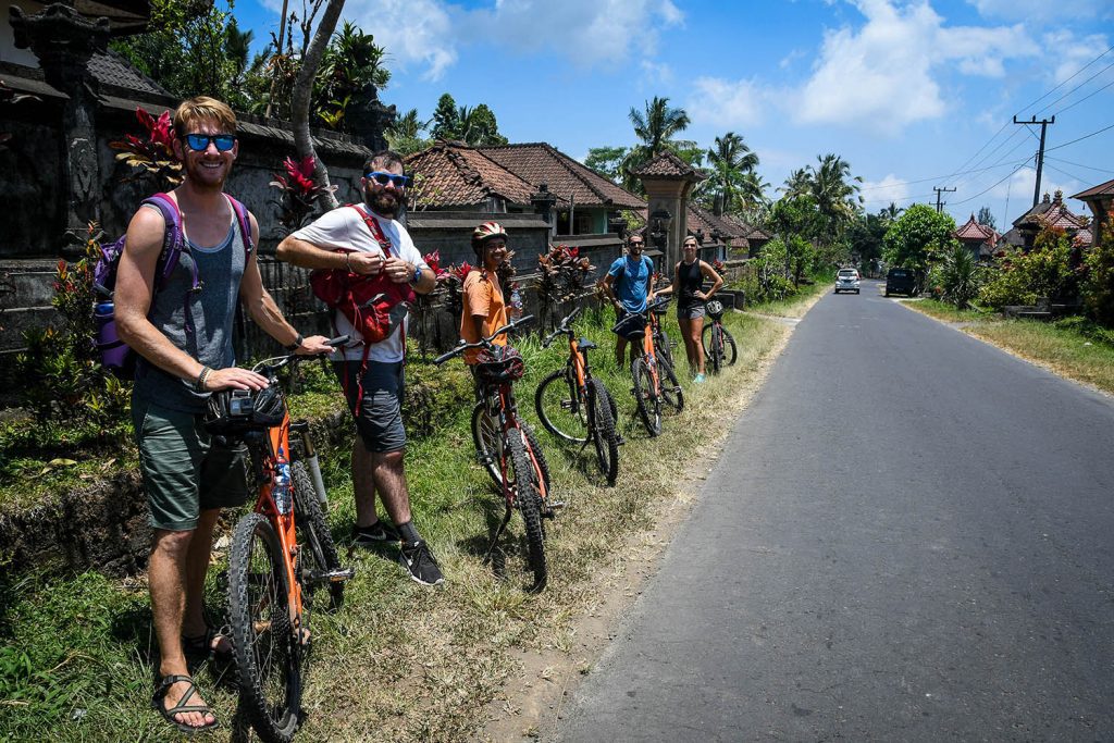 在巴厘岛乡村自行车之旅要做的事情