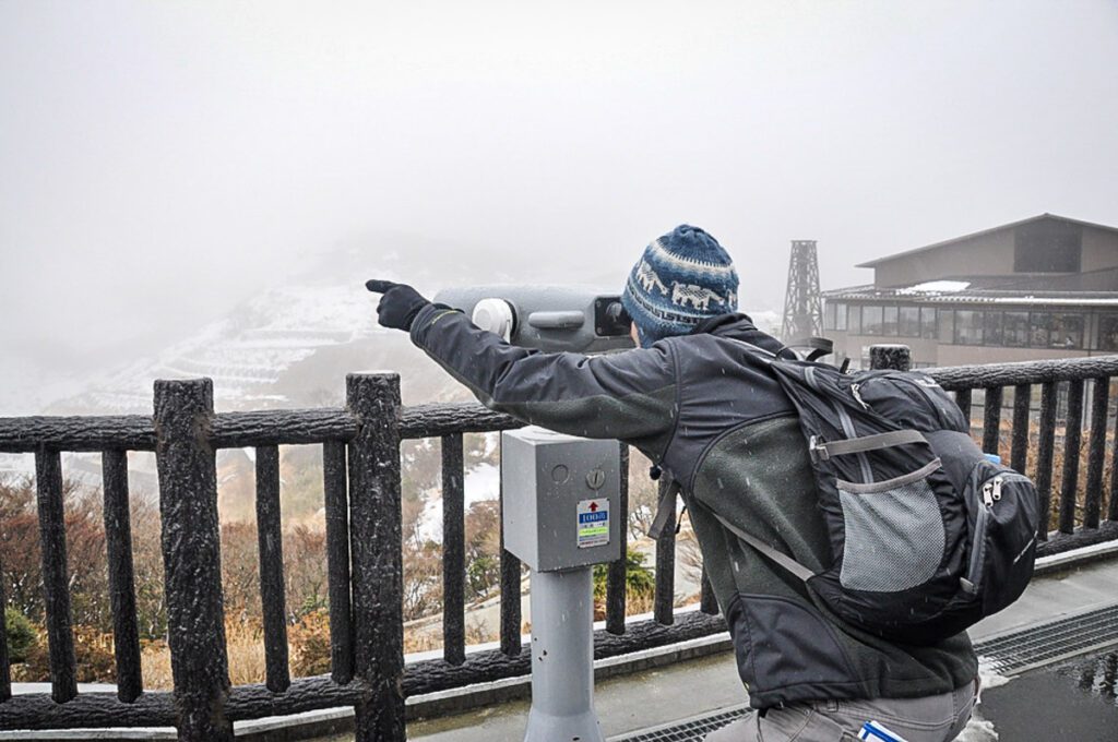 日本的冬天——富士山