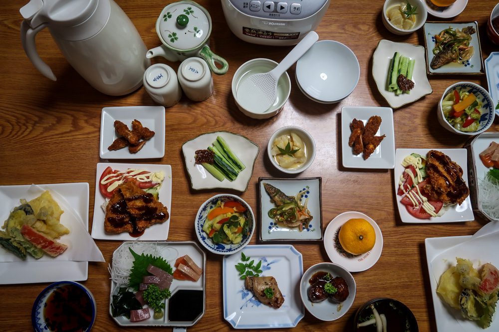 在日本吃的食物是怀石料理
