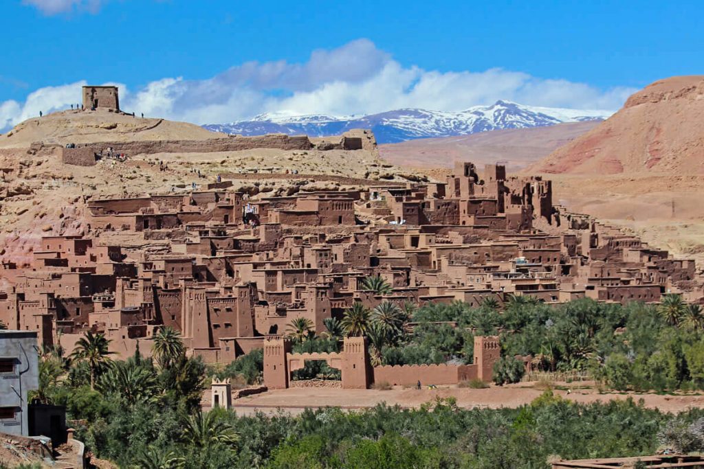 摩洛哥的Ben Haddou