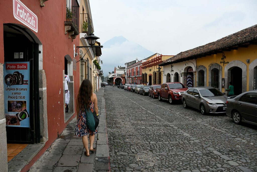 危地马拉安提瓜步行