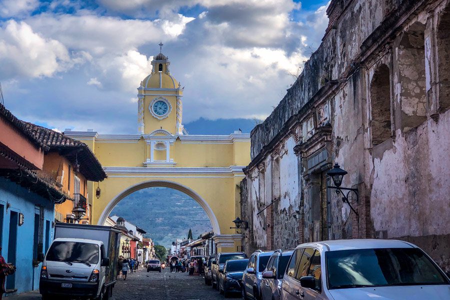 危地马拉安提瓜圣卡塔琳娜拱门