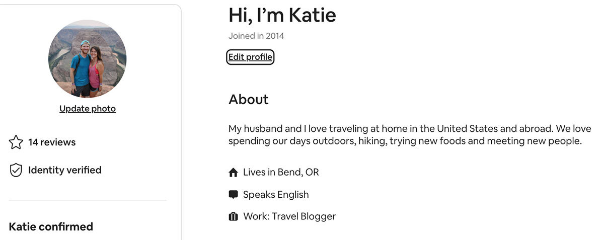 内幕提示:如果你经常和伴侣一起旅行，把他们放在你华体会最新登录网站的头像里，可以让房东知道谁和你一起旅行。