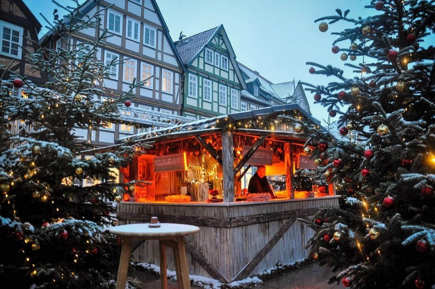 德国Celle圣诞市场可持续旅游