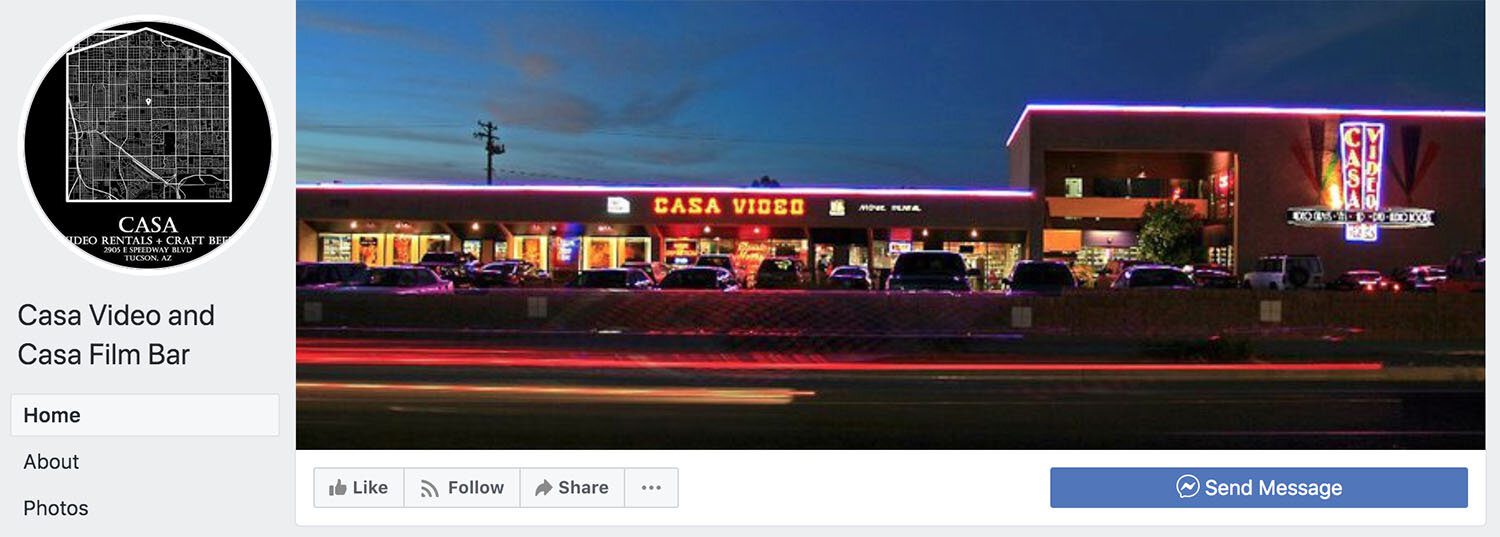 查看Casa Film Bar的Facebook页面了解最新放映
