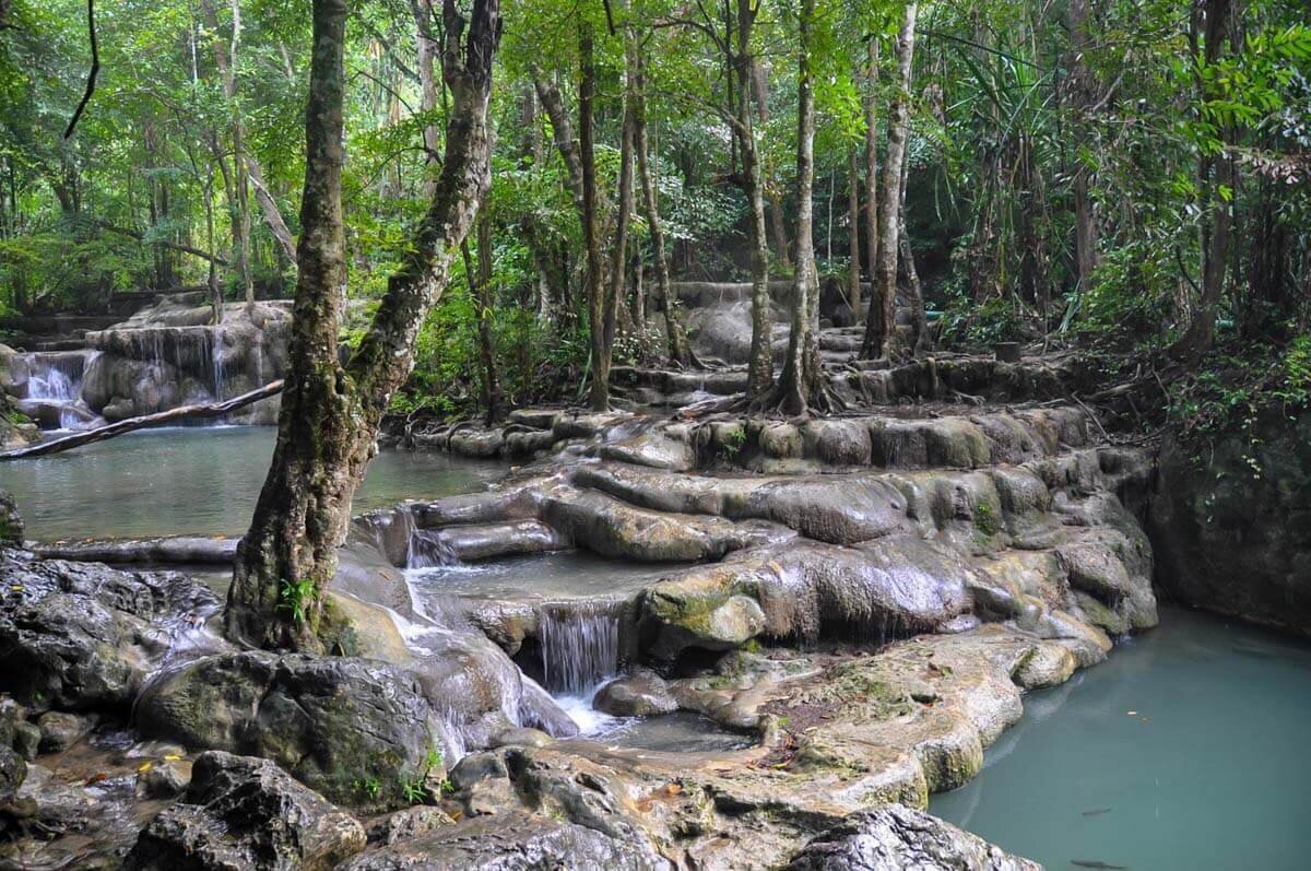 Erawan Falls National Park Thailand