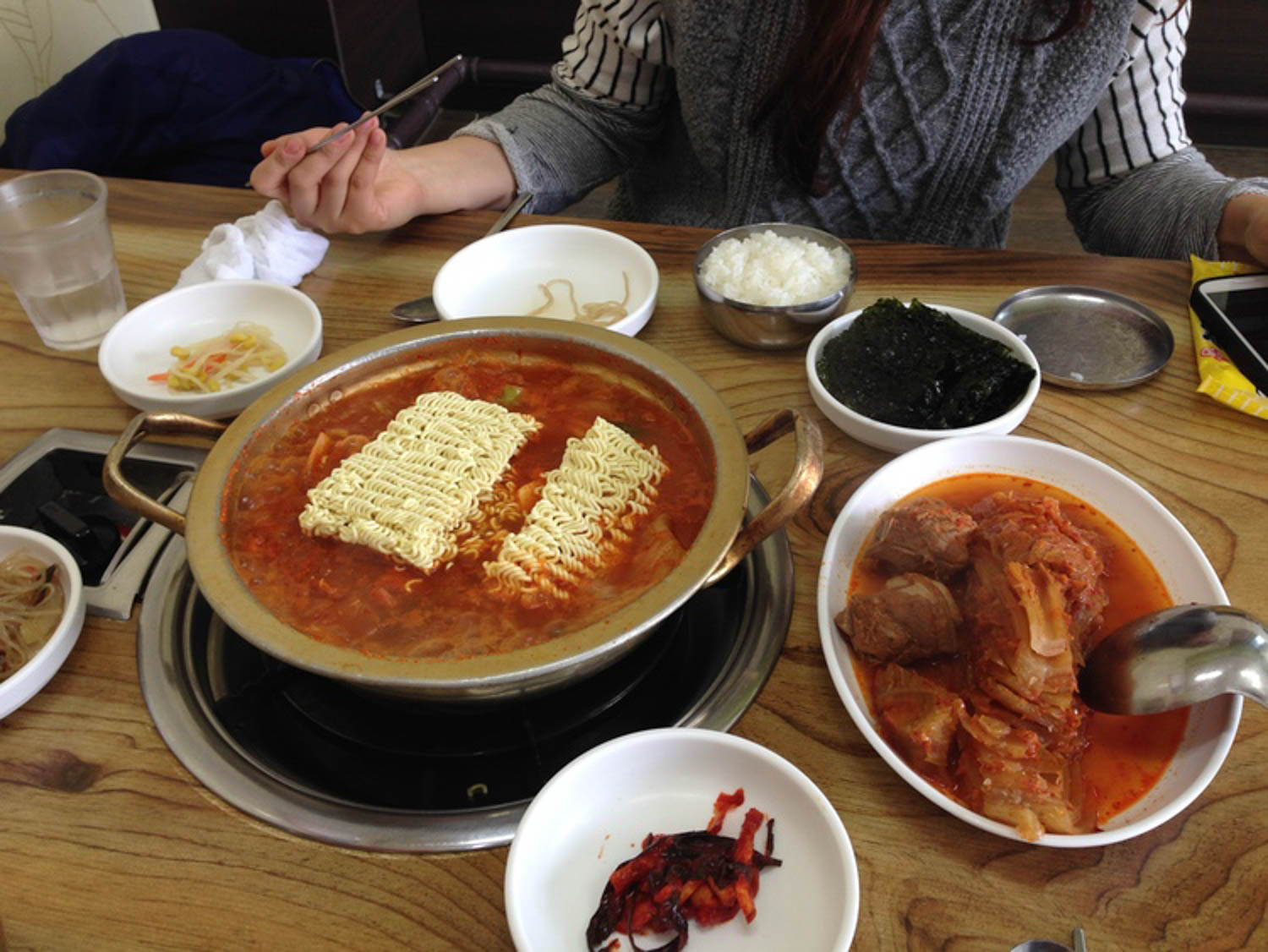 泡菜杂烩韩国美食