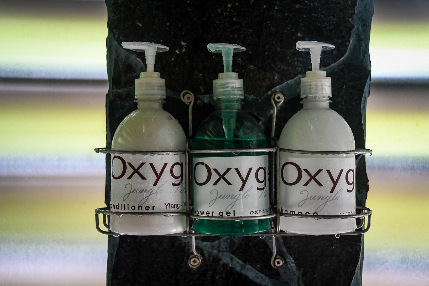氧气丛林别墅可重复使用的淋浴瓶