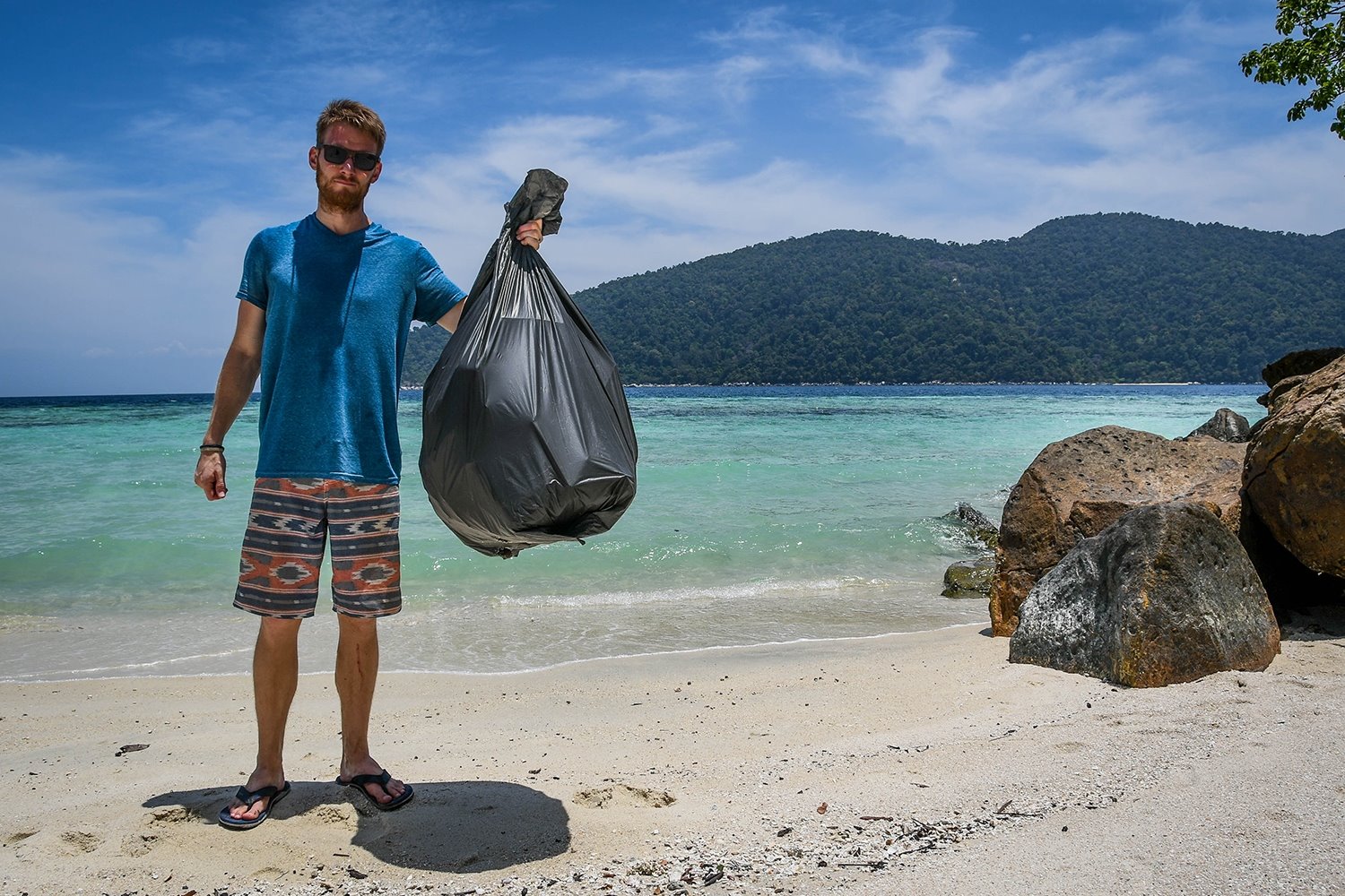 泰国可持续旅游建议海滩清华体会最新登录网站理垃圾英雄
