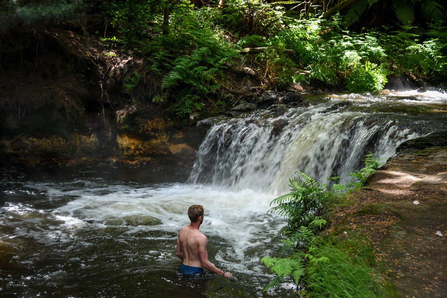 Top Things to Do in New Zealand Kerosene Creek Waterfall