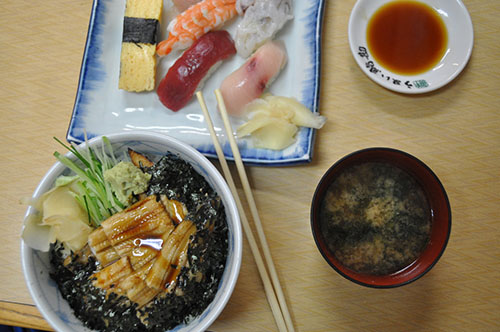 筑地鱼市场寿司新鲜东京日本
