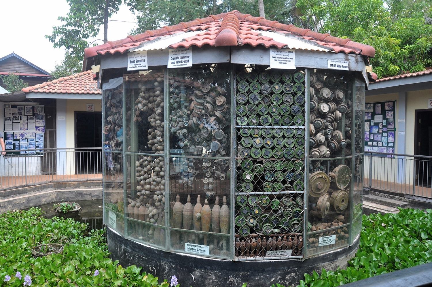 柬埔寨两周行程地雷博物馆