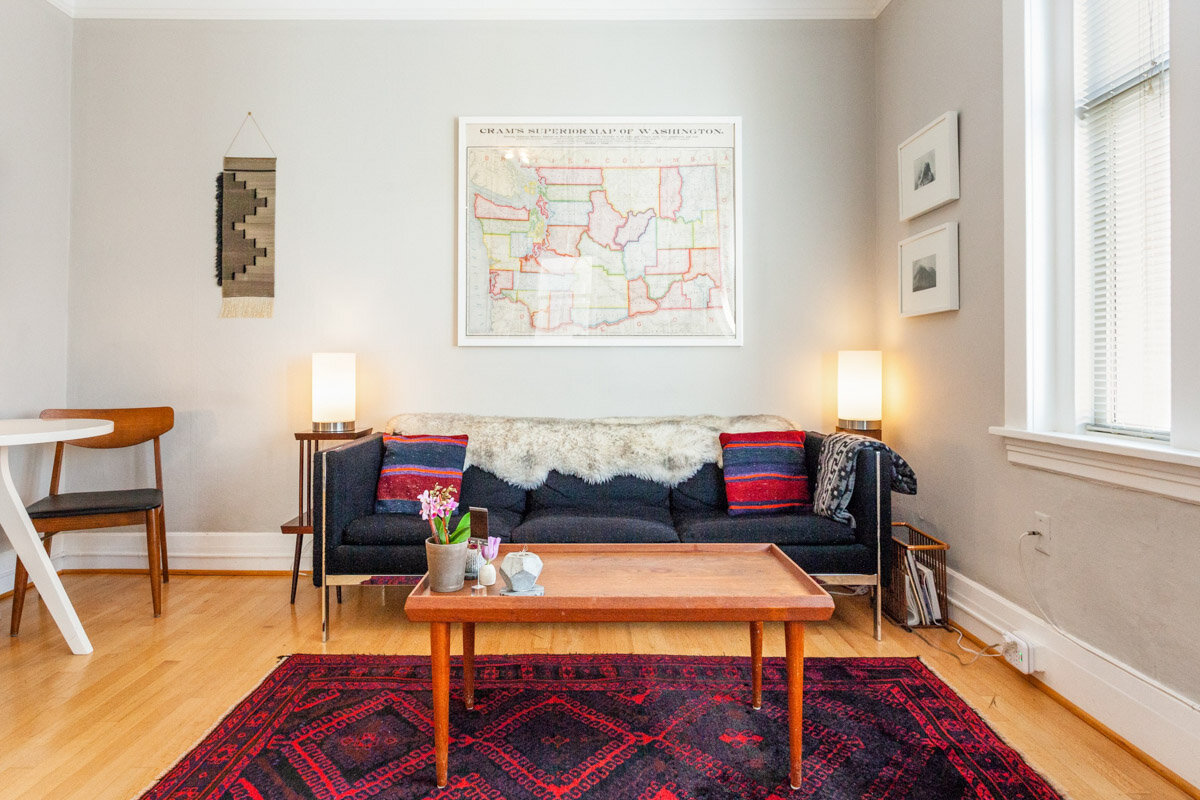 西雅图:Airbnb在国会山的高级工作室b|图片来源:Airbnb