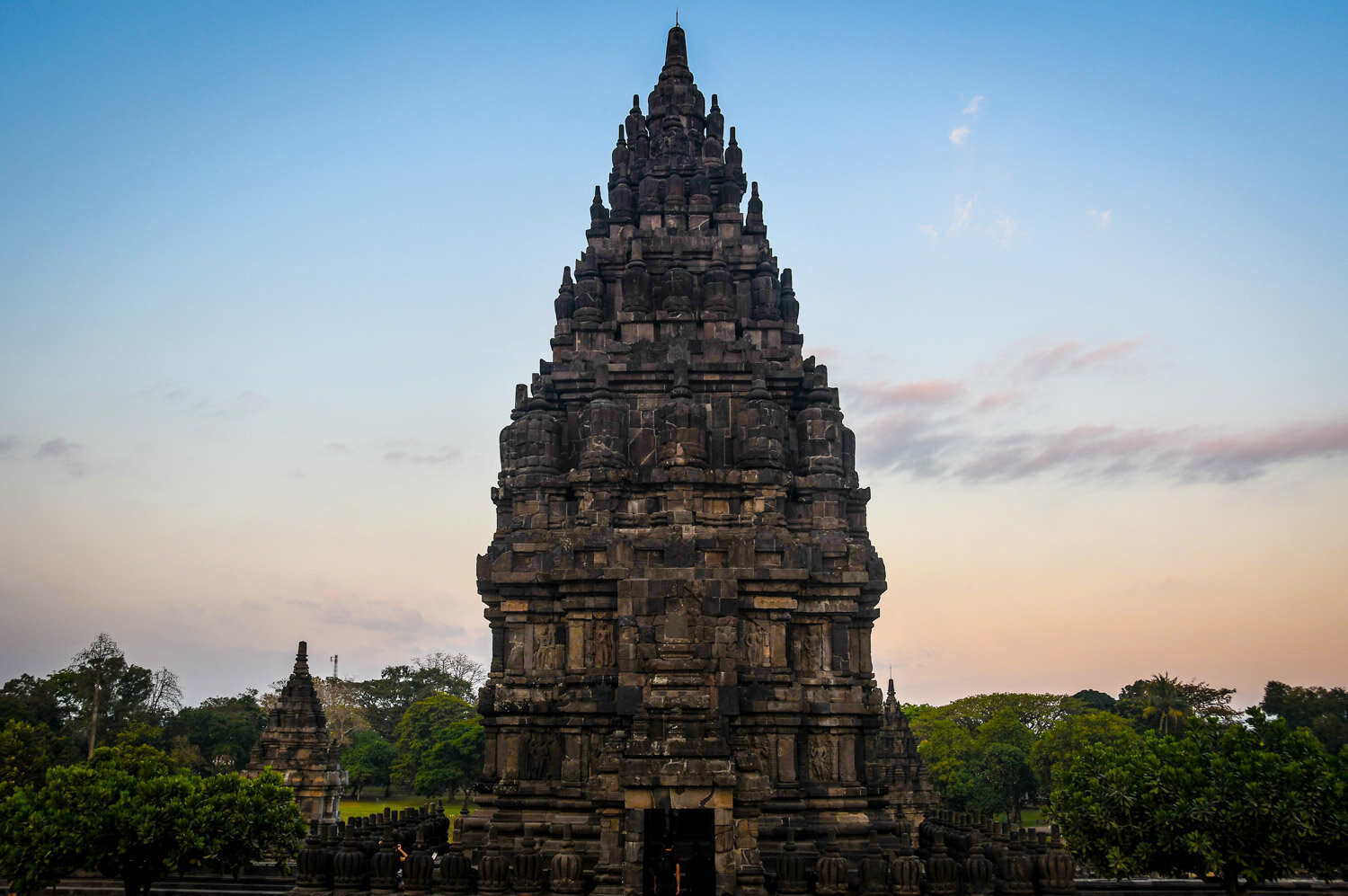  Prambanan Temple日惹日落