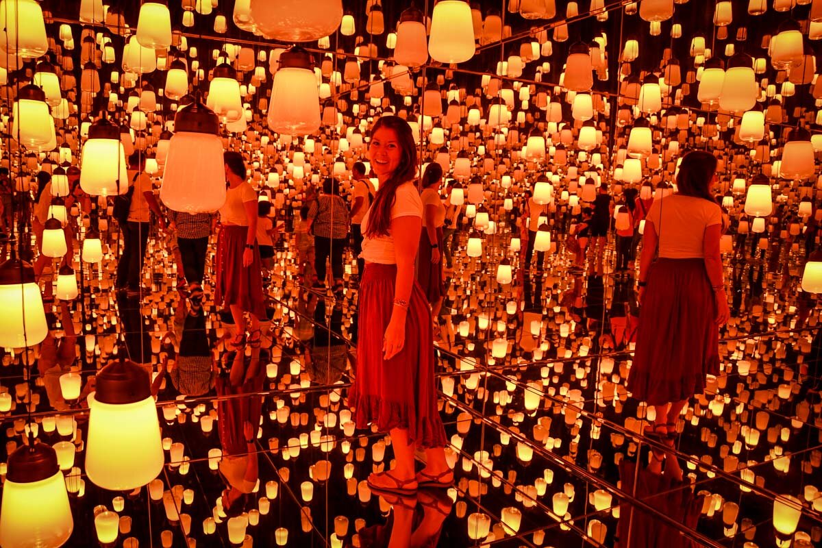 teamLab Borderless Museum Things to Do in Japan