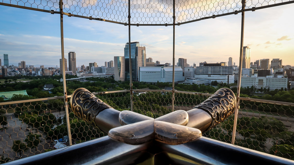 大阪城堡观景台