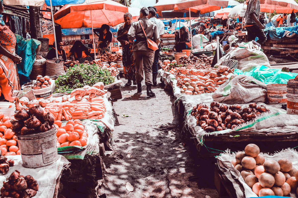 坦桑尼亚阿鲁沙市场