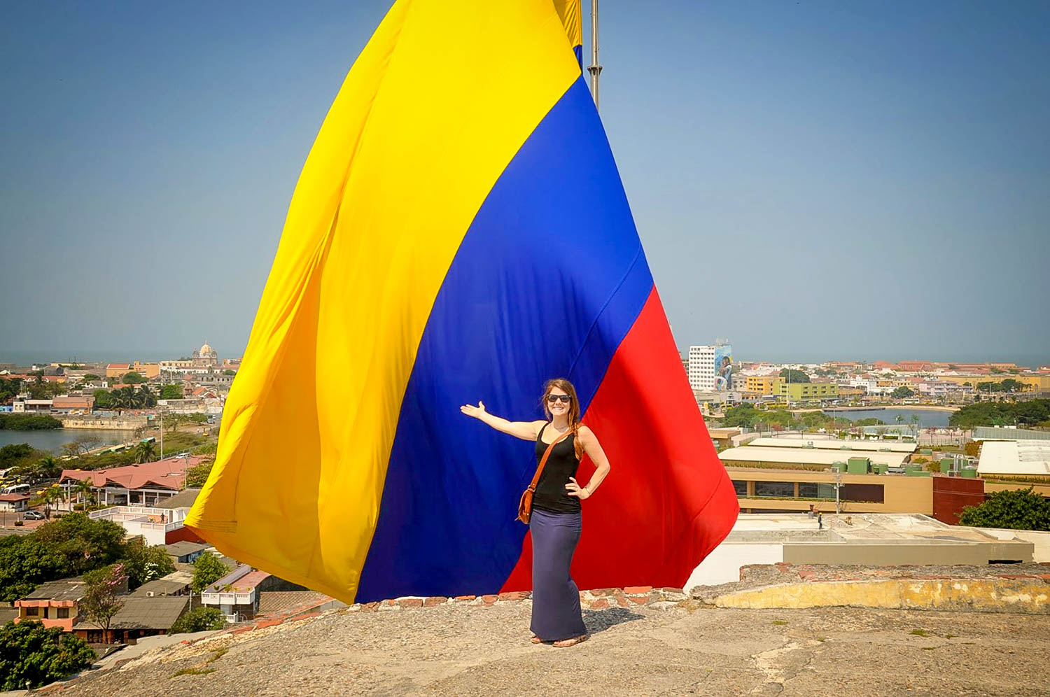 在卡塔赫纳要做的事哥伦比亚国旗