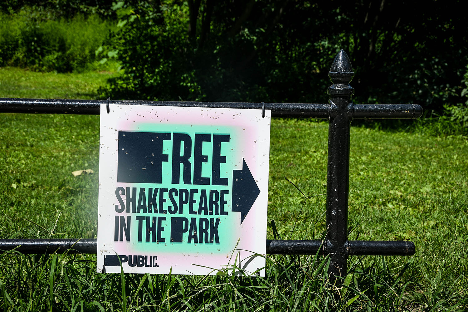 纽约必做之事公园里的莎士比亚