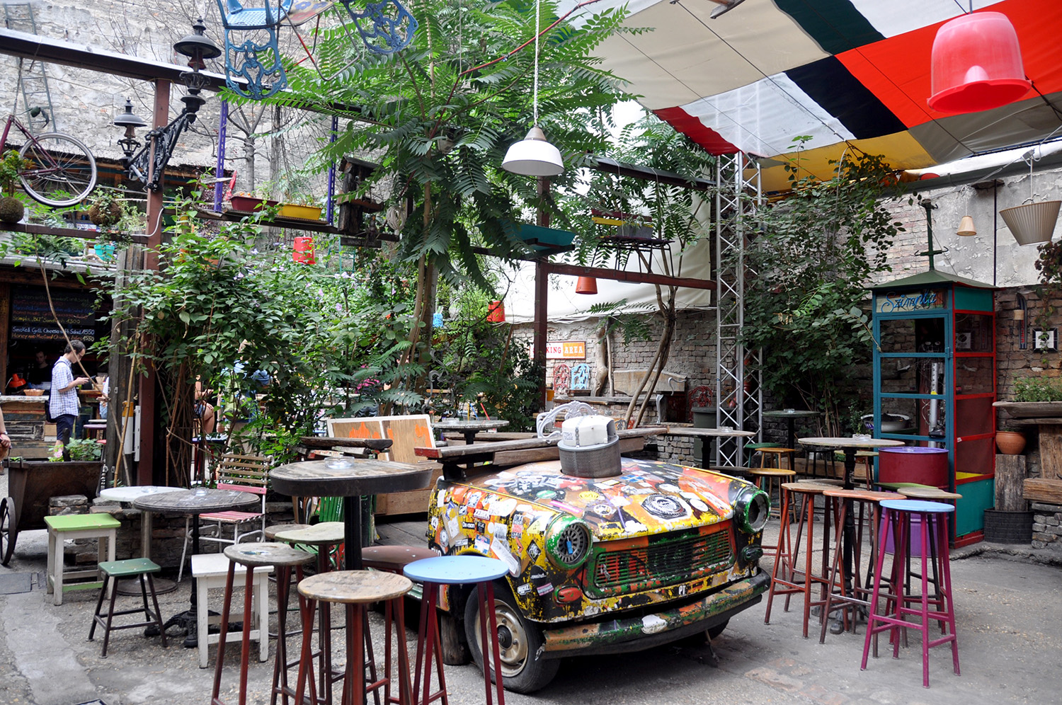 Szimpla Kert Ruin酒吧布达佩斯东欧亮点