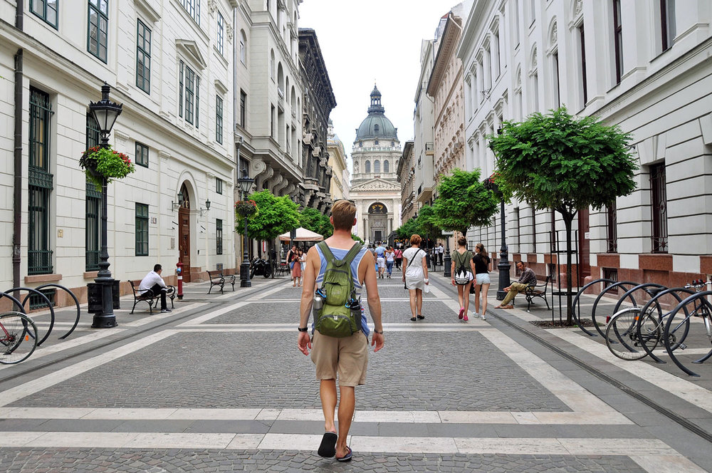 布达佩斯的步行街华体会最新登录网站