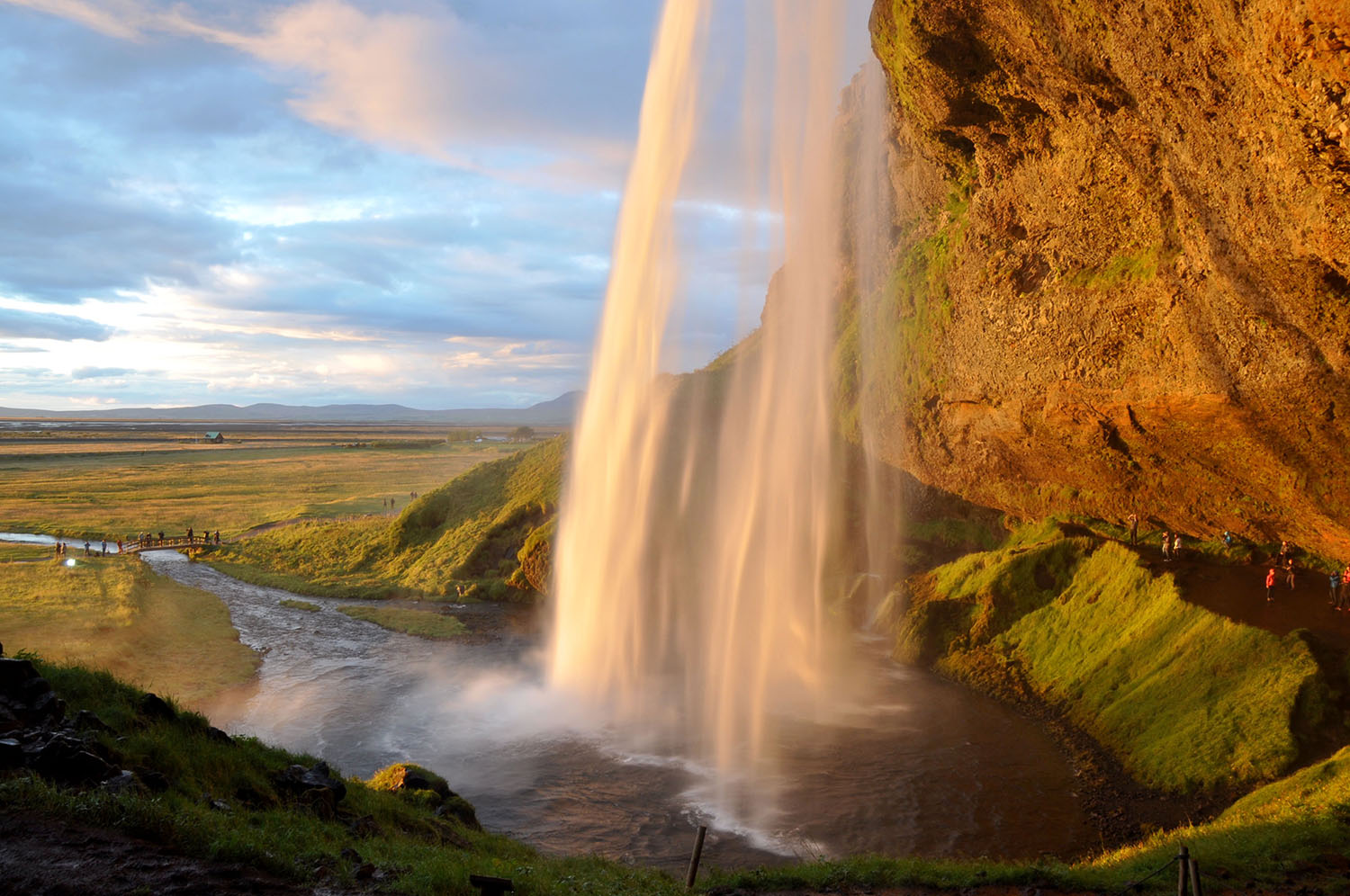 Seljilandfoss冰岛最佳瀑布