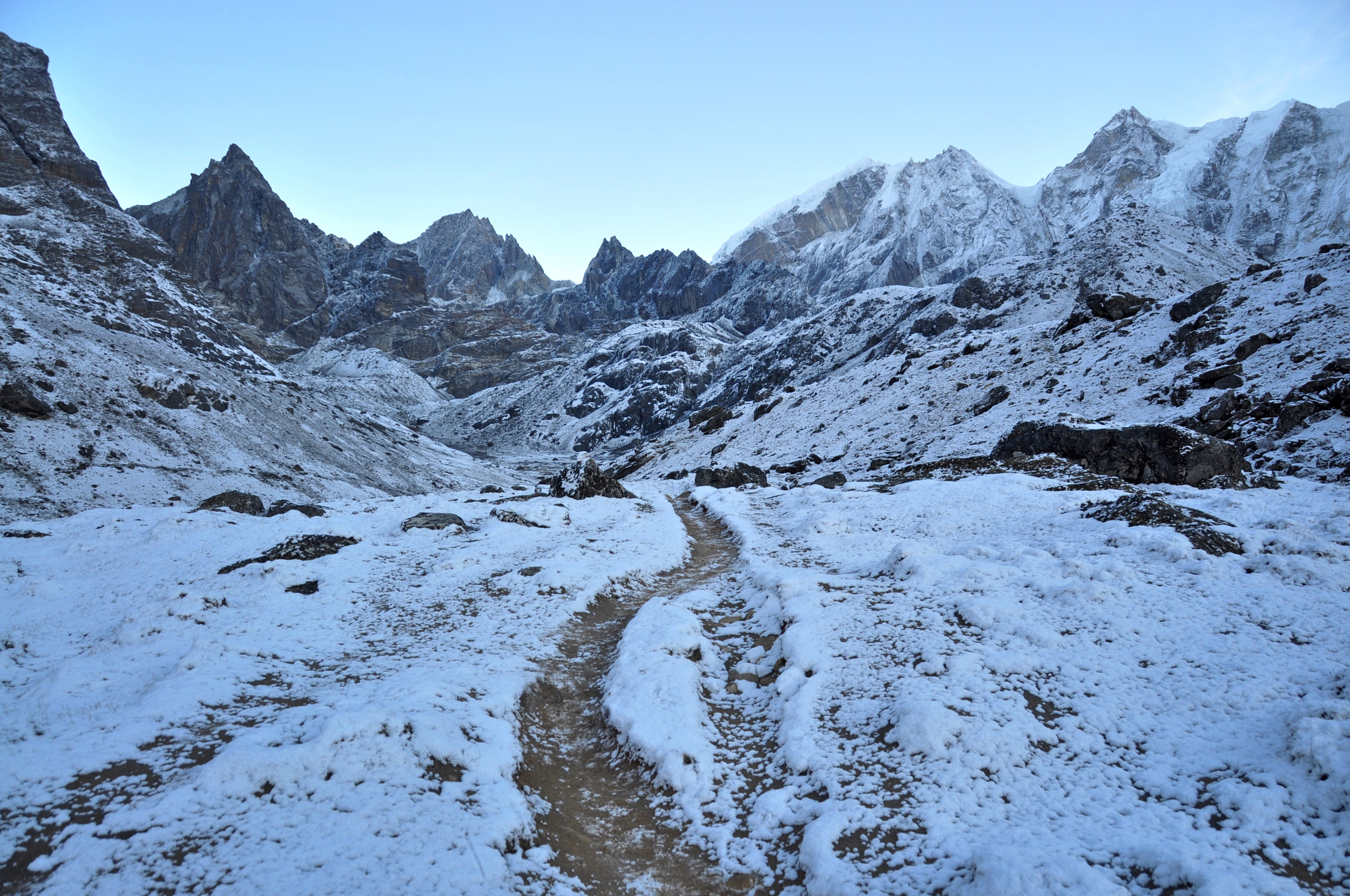 Cho La Pass Gokyo珠穆朗玛峰大本营徒步旅行
