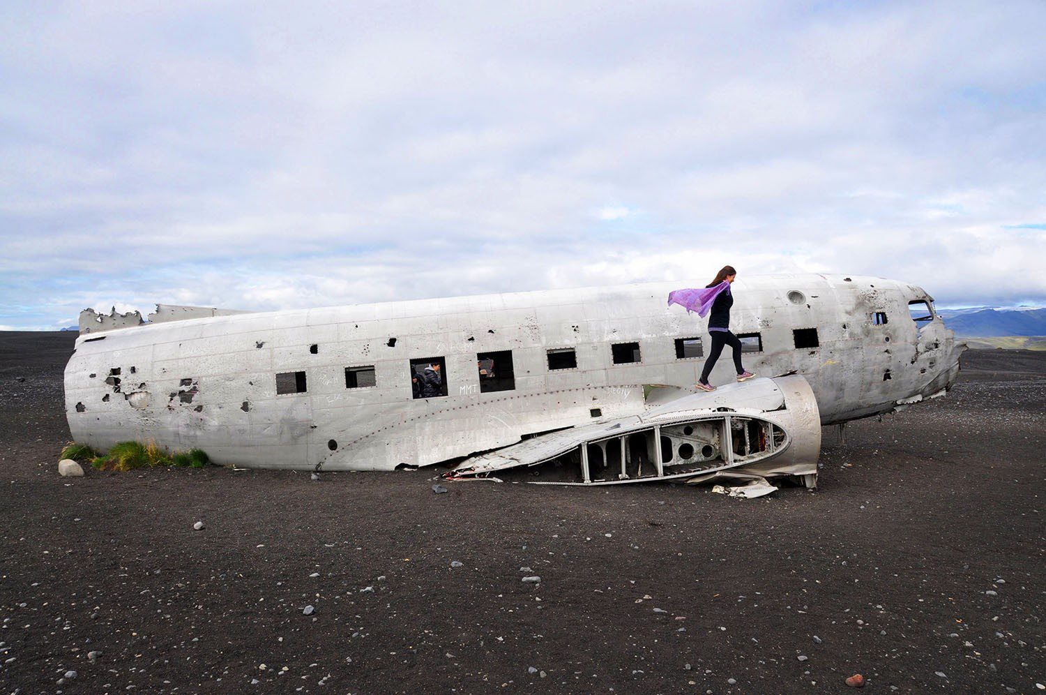 飞机残骸冰岛