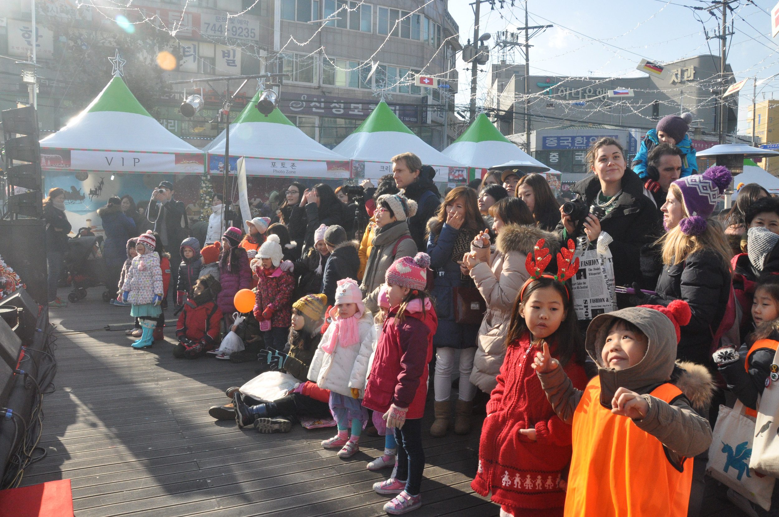首尔的圣诞市场