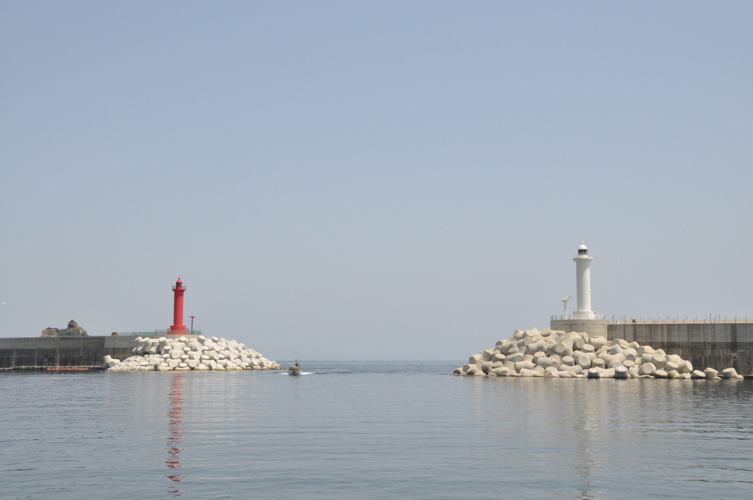 韩国郁陵岛港