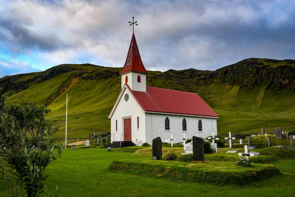 Vik Iceland church