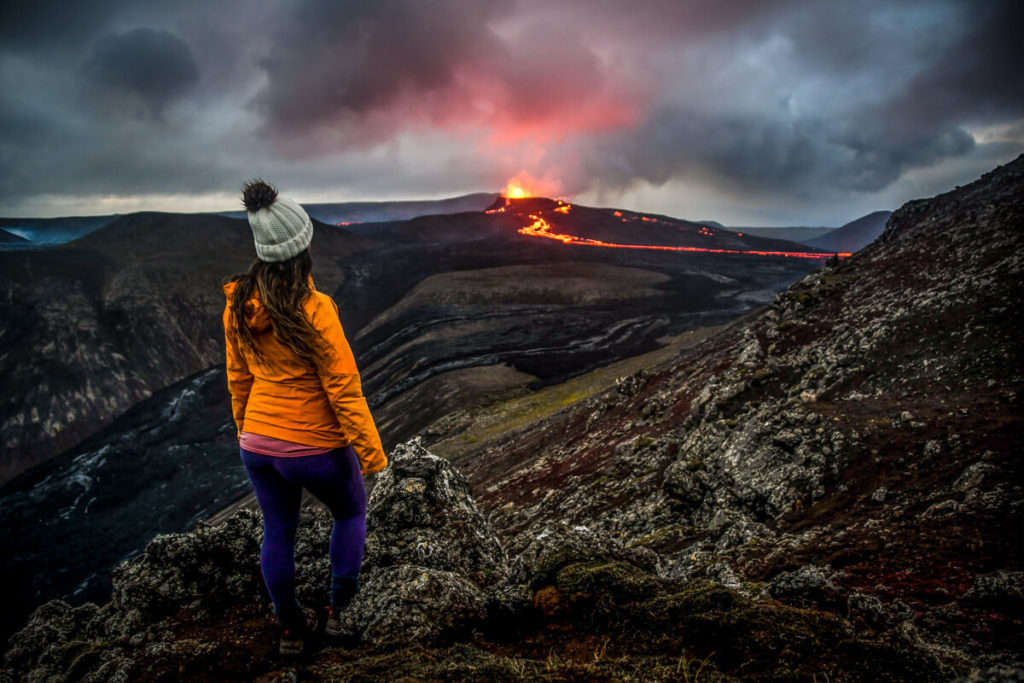 冰岛火山erruption