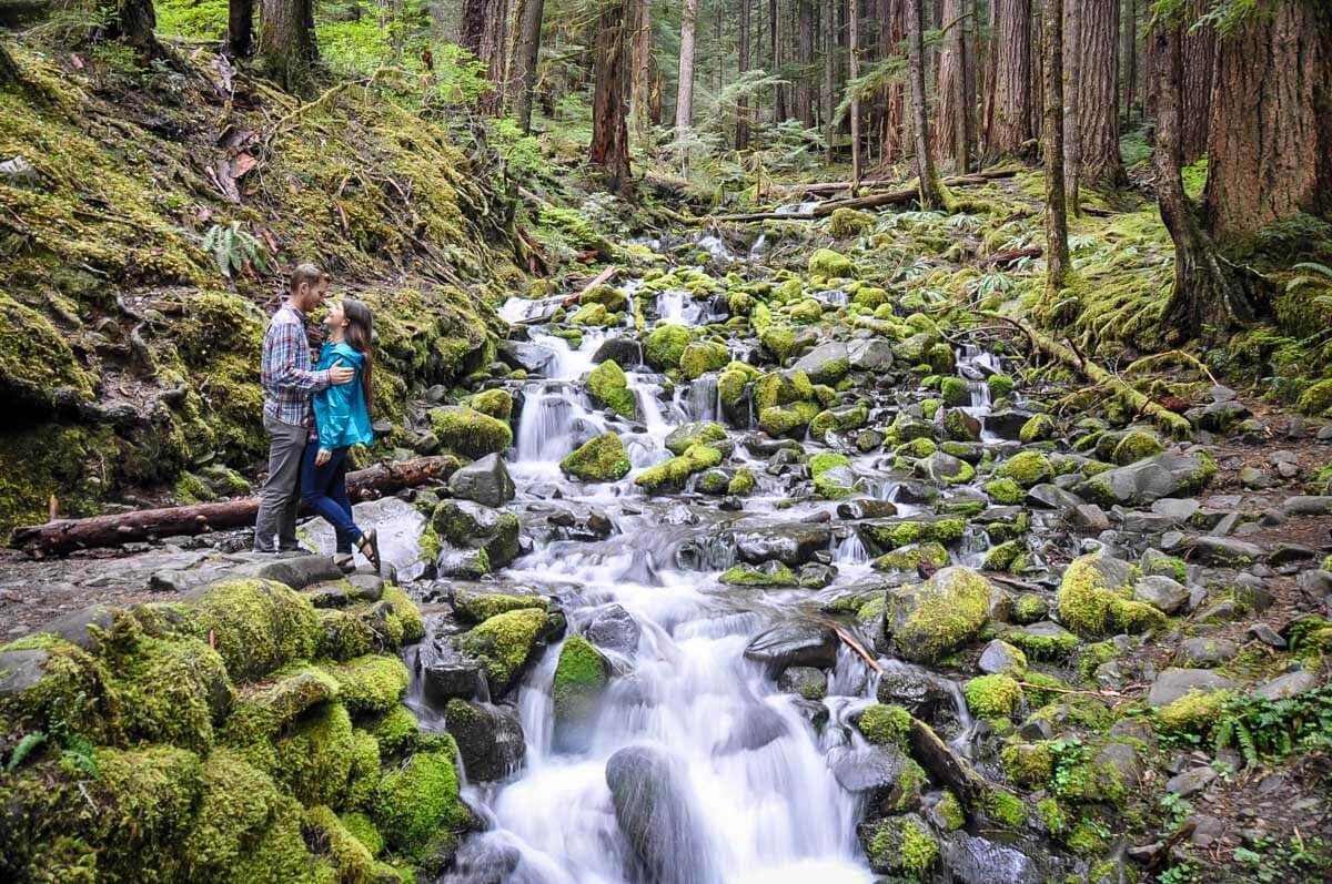 Sol Duc Falls in Olympic Peninsula National Park