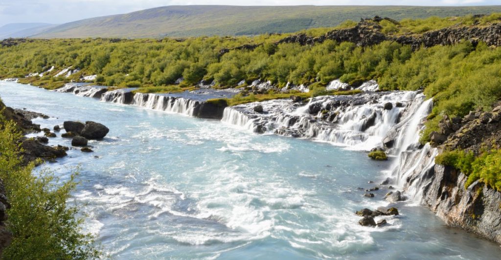 冰岛巴纳福斯瀑布
