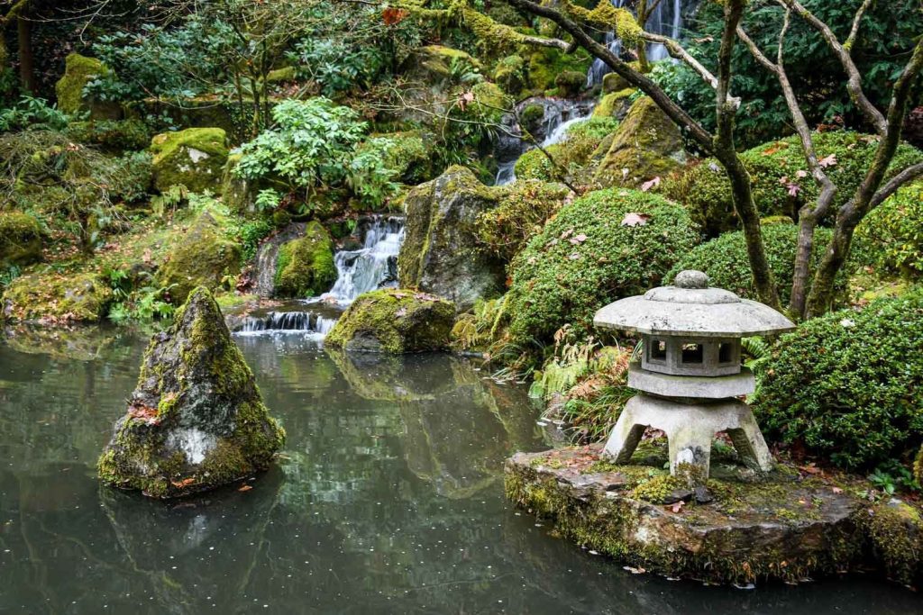 日本花园波特兰俄勒冈