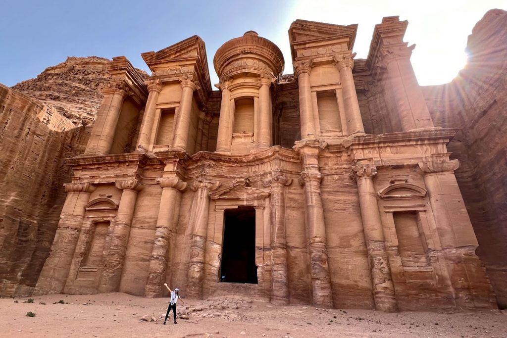 The Monastery at Petra Jordan