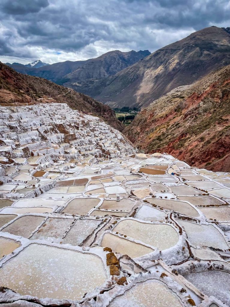 秘鲁的马拉斯盐矿