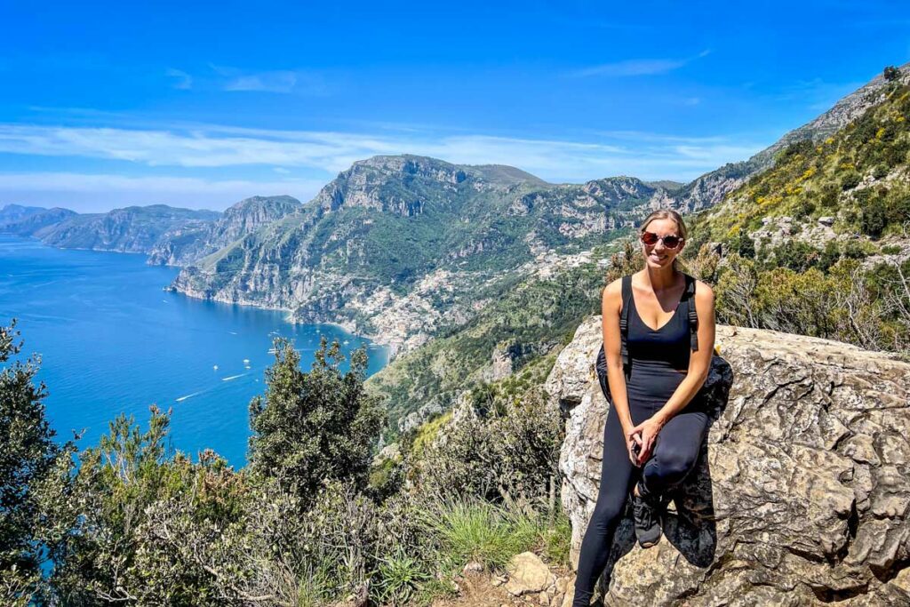 Path of the Gods hike Amalfi Coast Italy