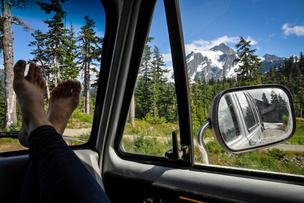 Mount Baker campervan