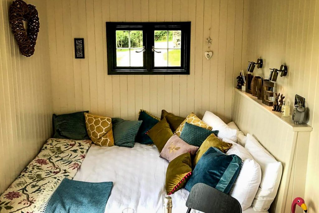 Beds of Silk Ireland glamping