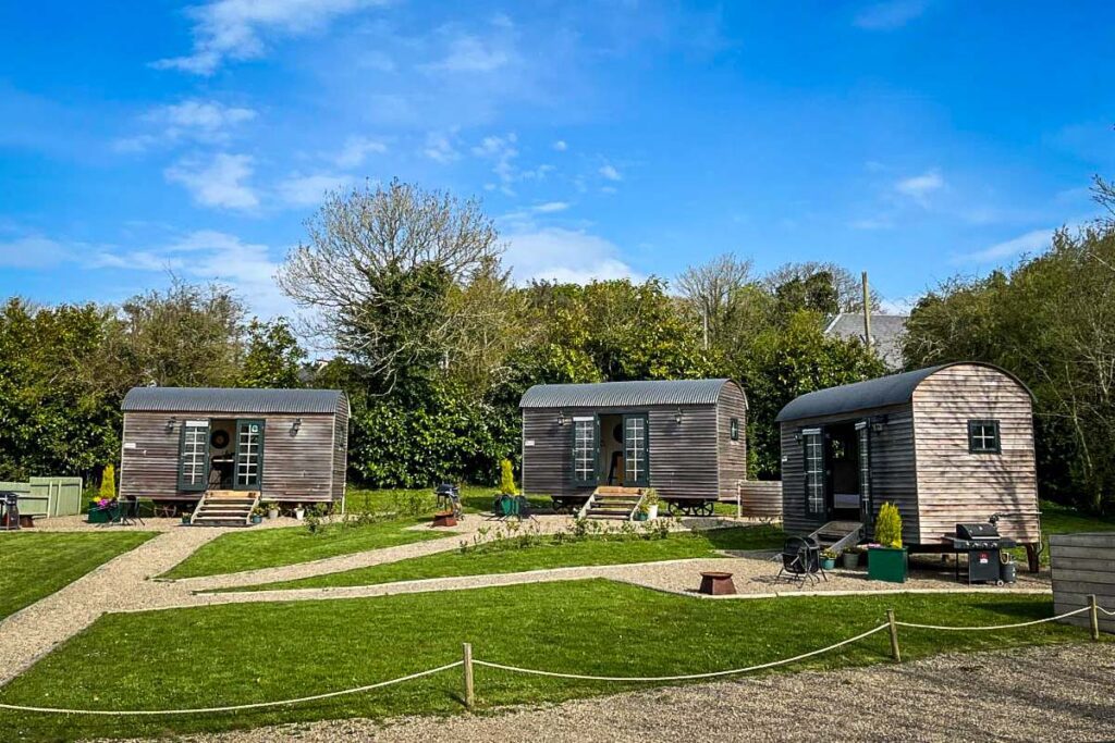 Beds of Silk Ireland glamping