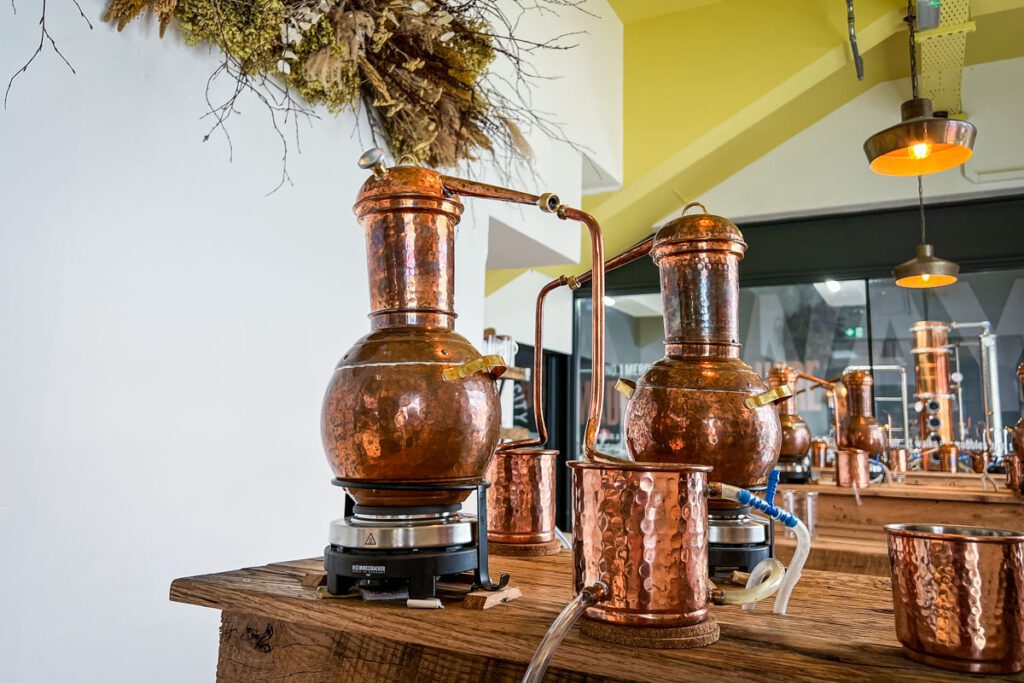 Gin distilling Galway Ireland