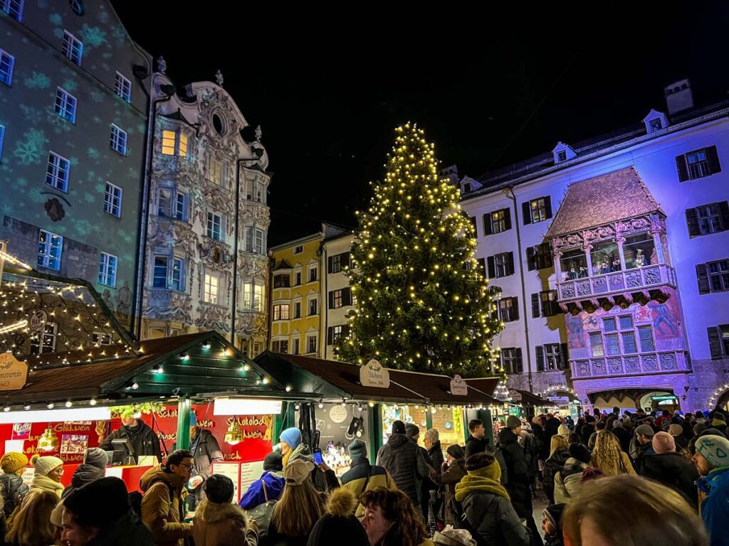 Innsbruck Old Town Christmas market